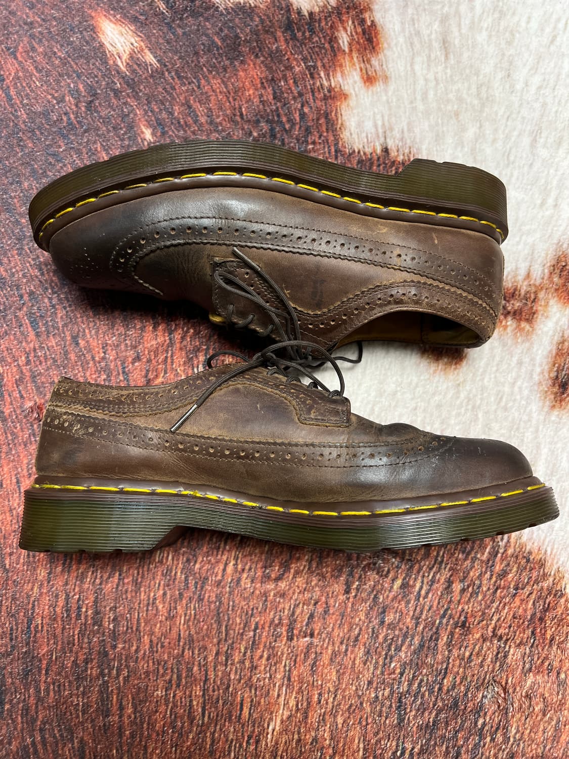 [270] 닥터마틴 브라운 브로그 윙팁 42 상품이미지4