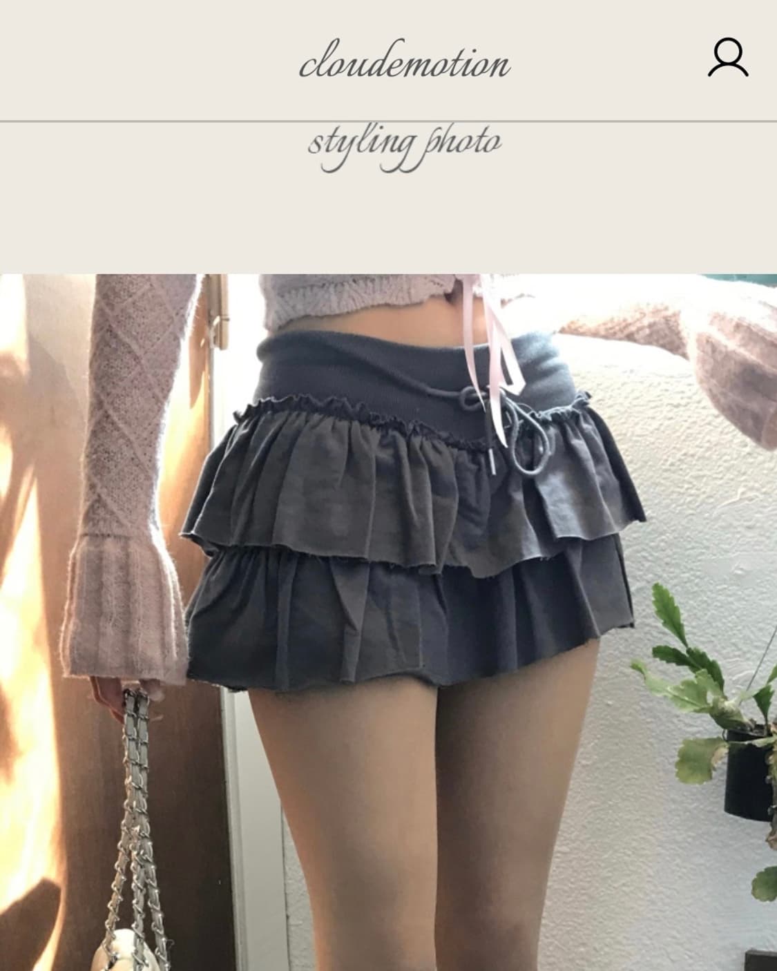 클라우드이모션 캉캉팬츠 (charcoal) 상품이미지1