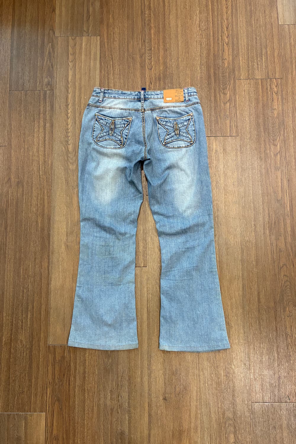 Dollhouse Light Wash Bootcut Jeans 상품이미지6