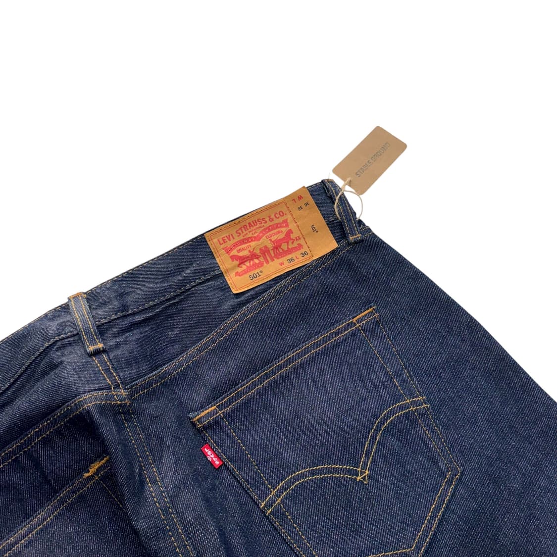 [38] 리바이스 501 로우데님 진 청바지 [lv1075] 상품이미지10