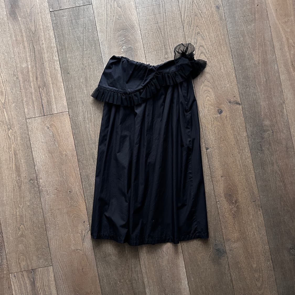 Tulle Frill Lace Long Skirt 상품이미지1
