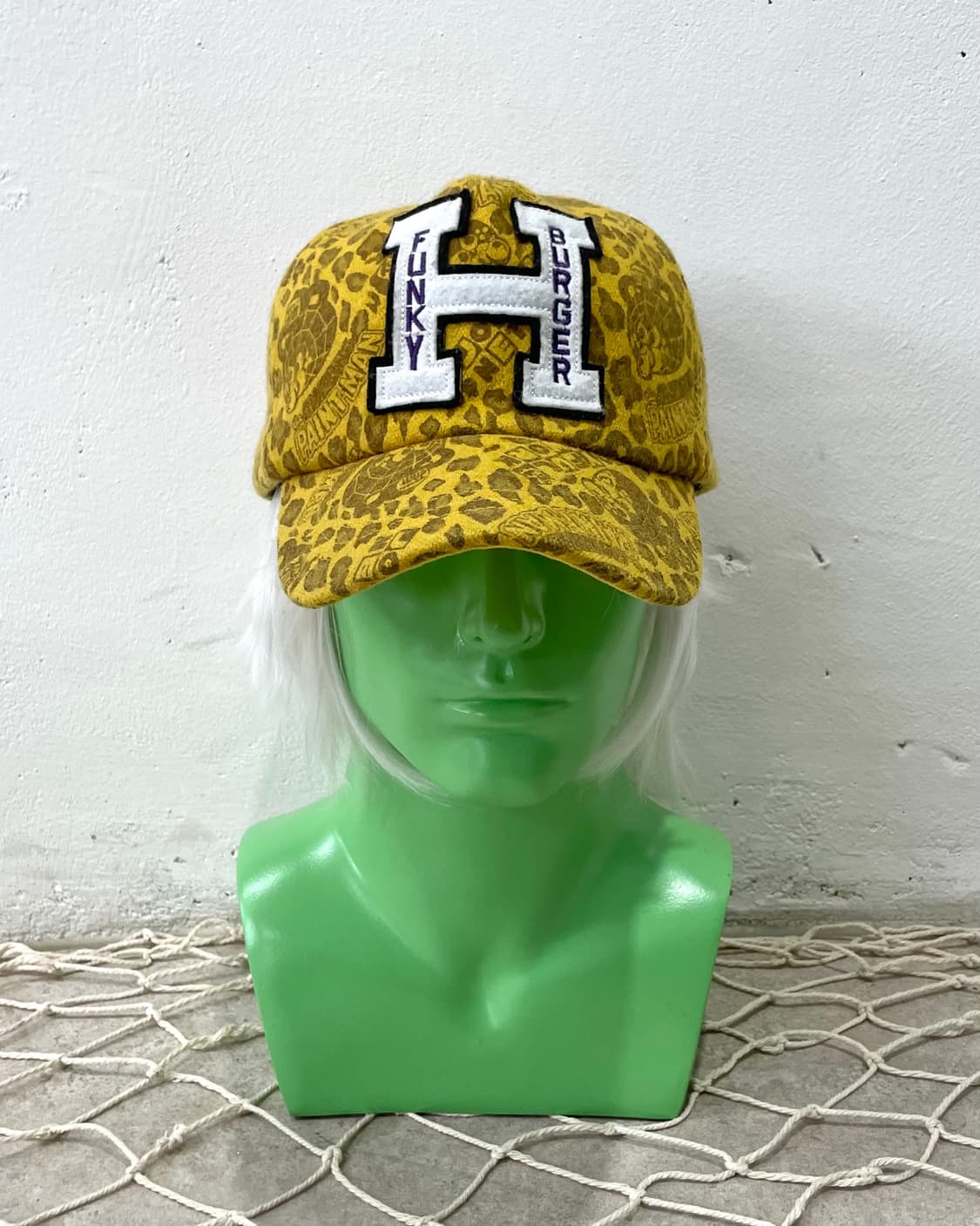 Hamburger Heart American Leopard Cap  상품이미지2