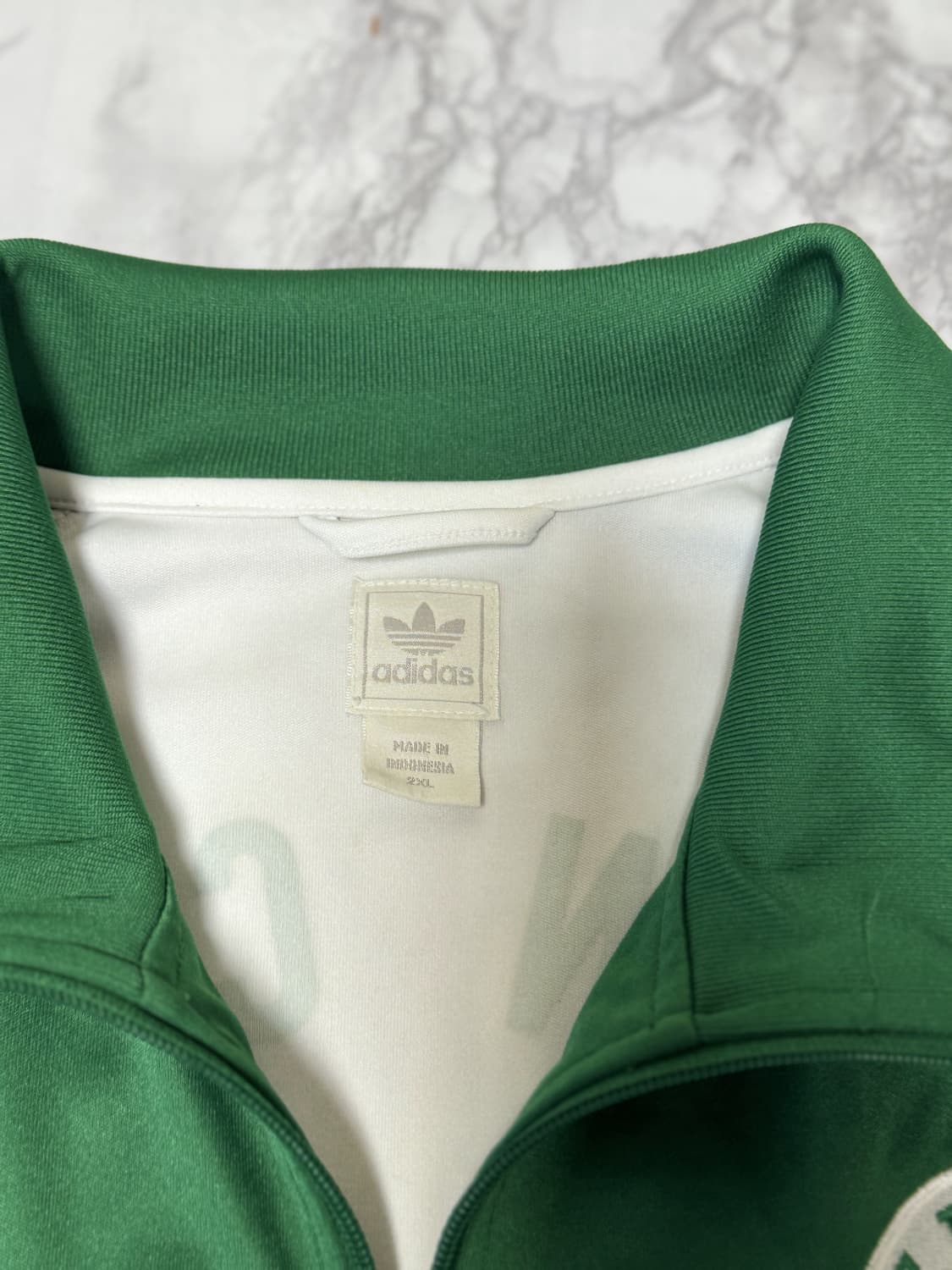 3XL 아디다스 셀틱 삼선 흰초 빅로고 트레이닝 져지 자켓 상품이미지7