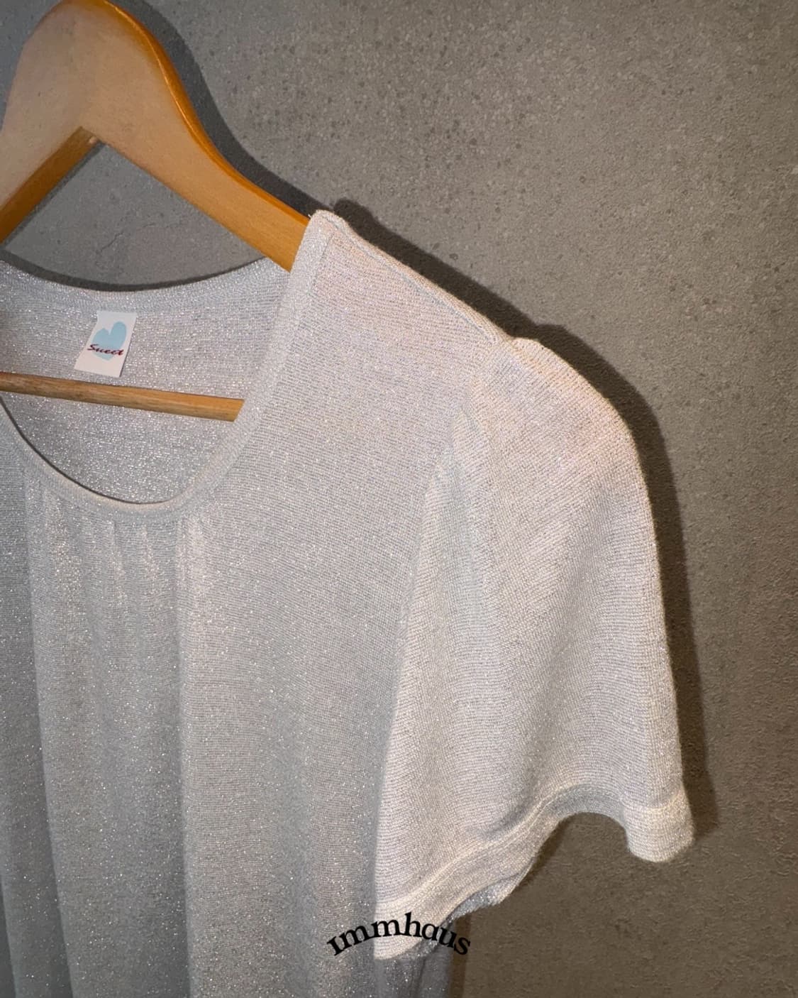 Glitter rayon top 상품이미지2