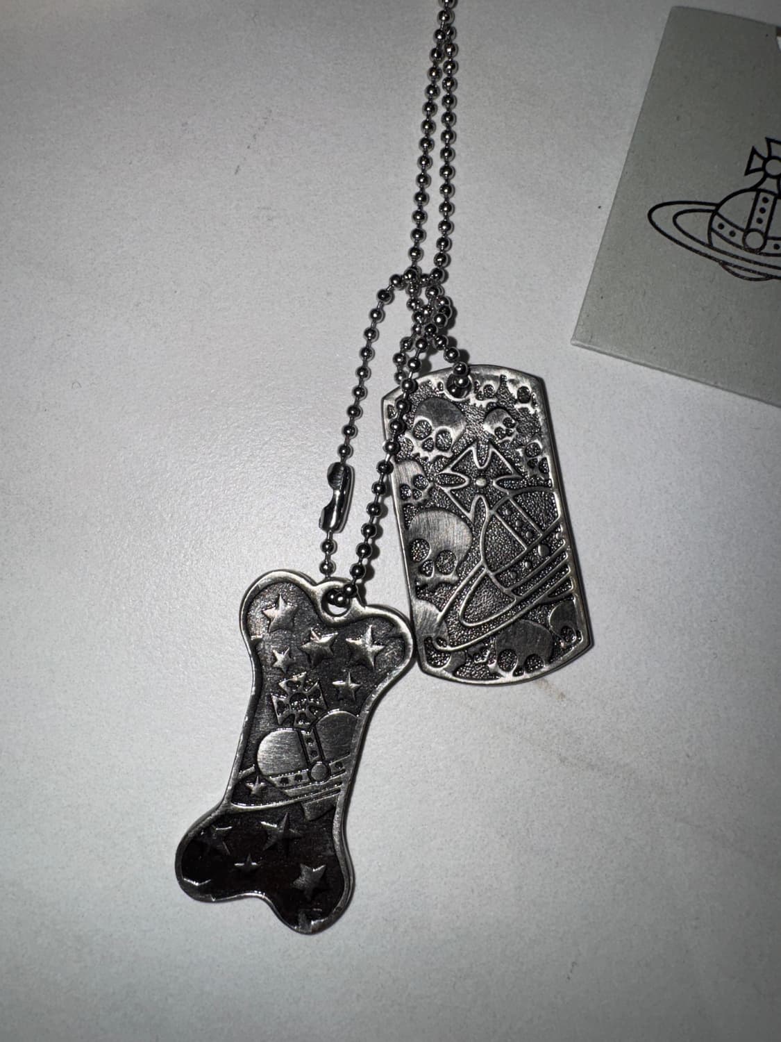 비비안웨스트우드 군번줄 목걸이 정품 상품이미지2