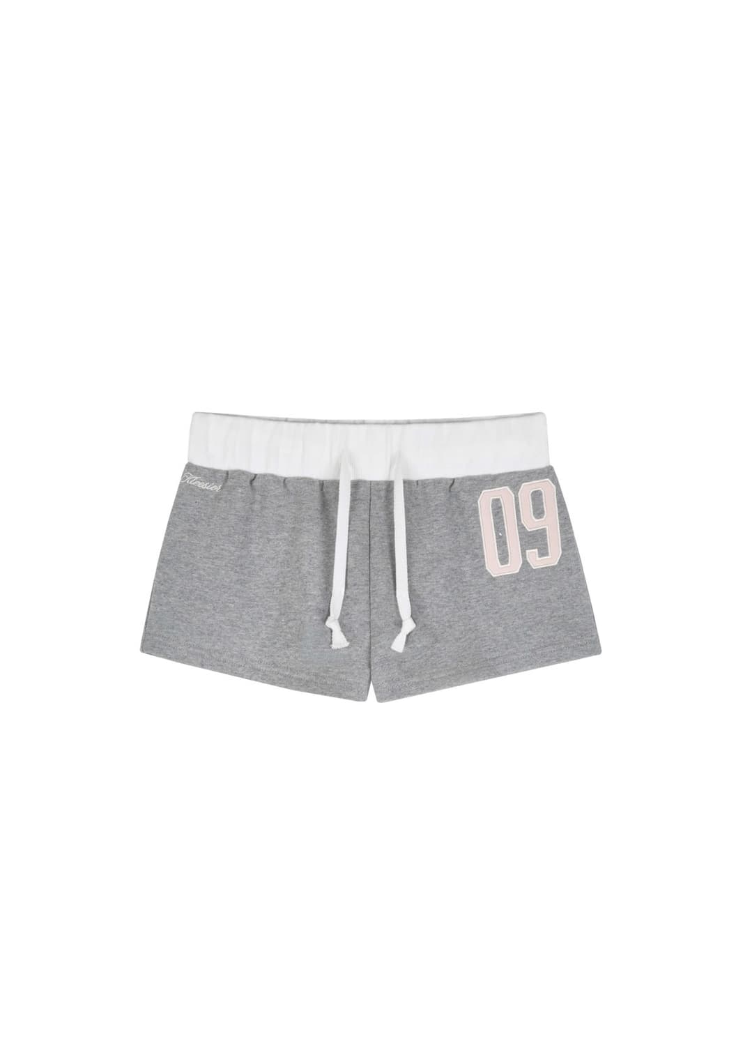 새상품) 클리시어 09 numbering shorts gray/pink 상품이미지1