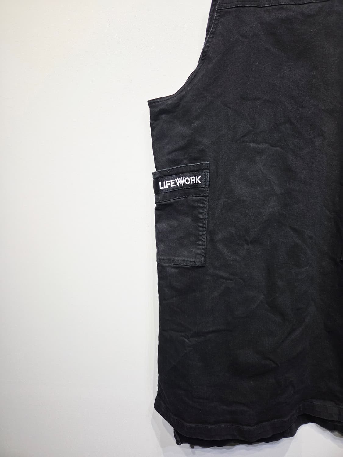 라이프워크 LIFEWORK 블랙 멜빵 원피스_FREE 상품이미지3