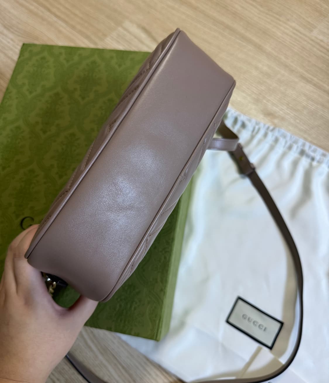 정품 구찌 마몬트 마틀라세 숄더백 상품이미지9