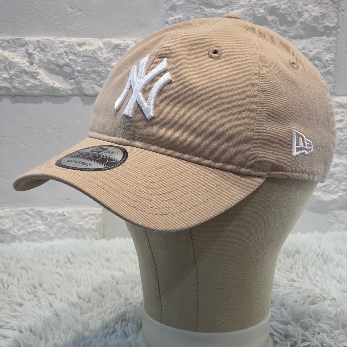 M1-7:뉴에라 9FORTY뉴욕 양키스 베이지 볼캡(FREE 55-59) 상품이미지3