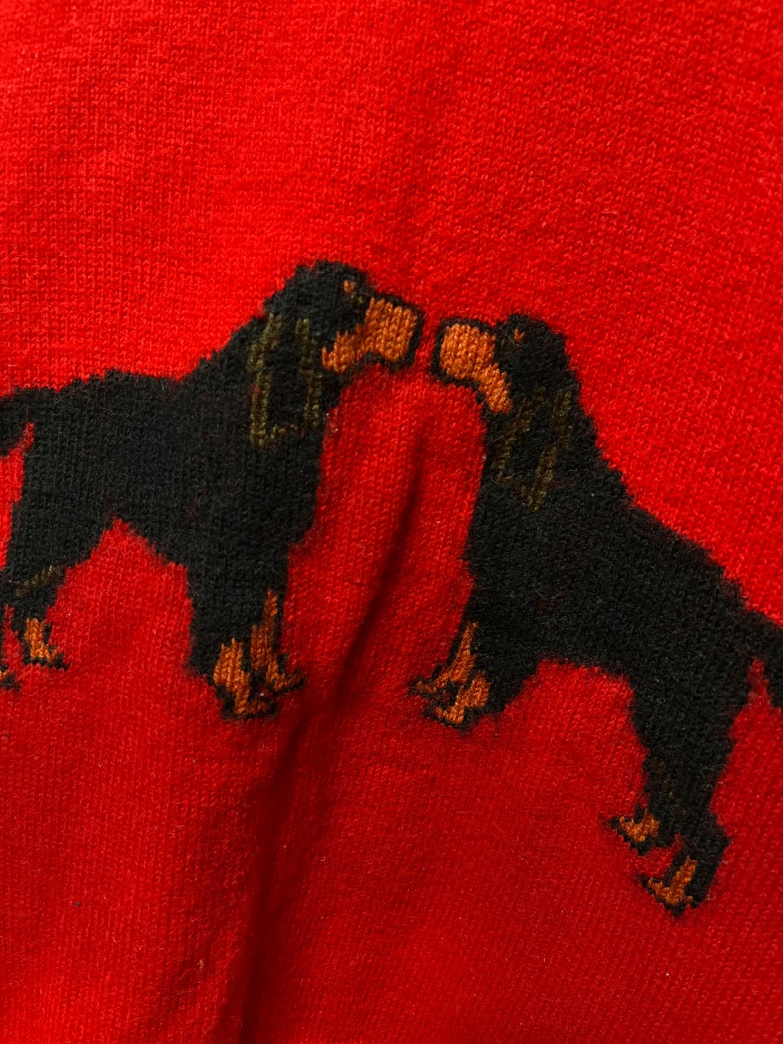 강아지 울 니트 스웨터 상품이미지2