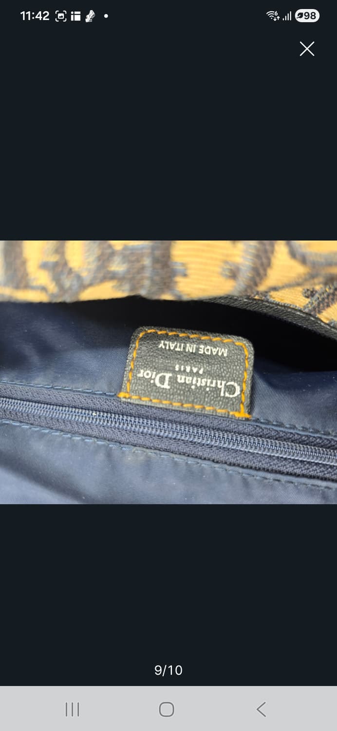 정품 디올 오블리크 호보백 상품이미지9