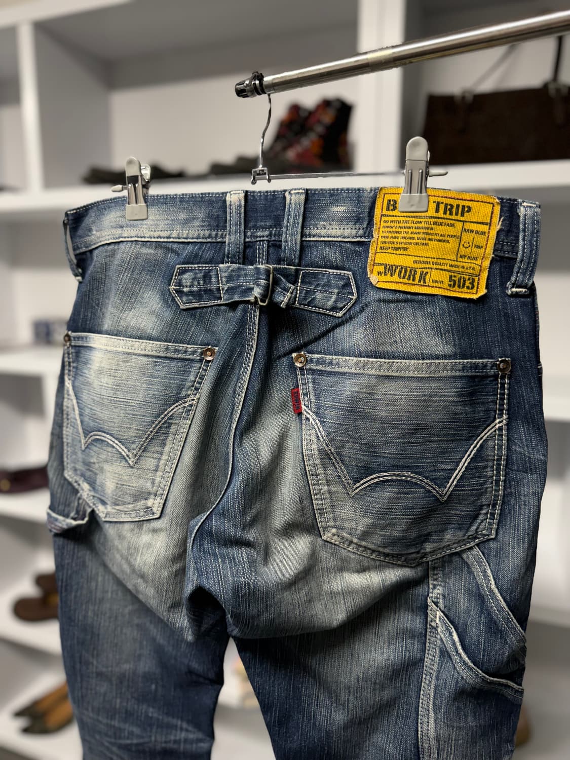 edwin blue trip 503 워크 데님 팬츠 상품이미지6