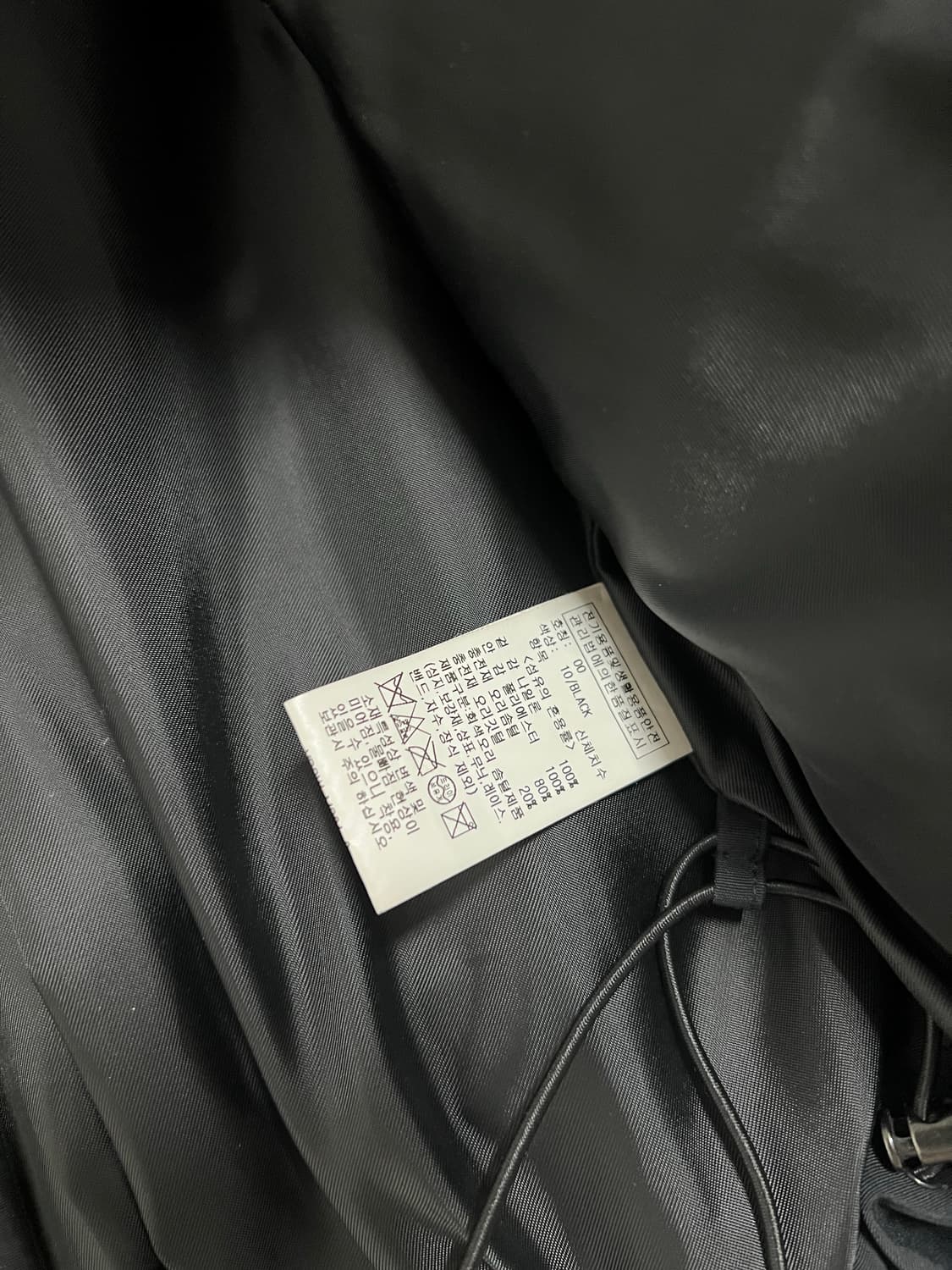 [레이브]크롭 숏 패딩 덕다운80/20 상품이미지7