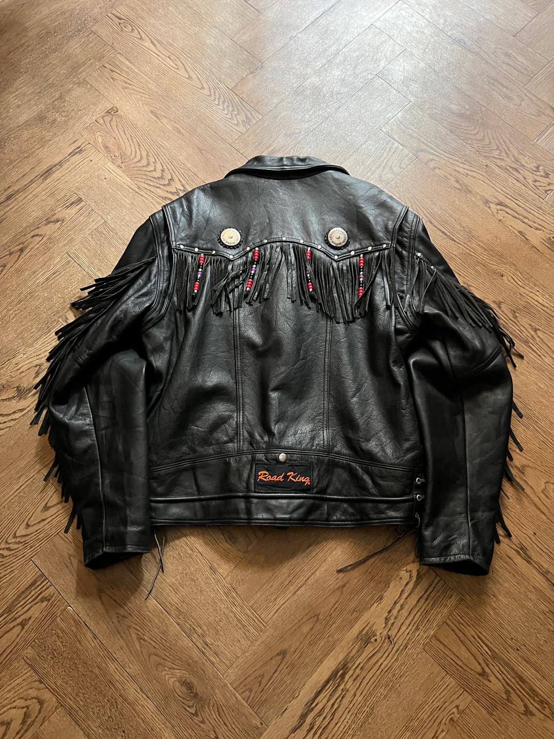 [L]90's 할리데이비슨 로드킹 프린지 라이더 자켓 상품이미지9