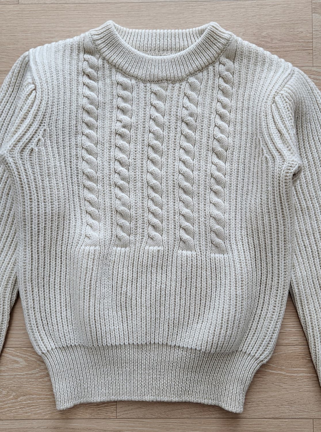 MHL 마가렛호웰 케이블 울 니트 상품이미지3