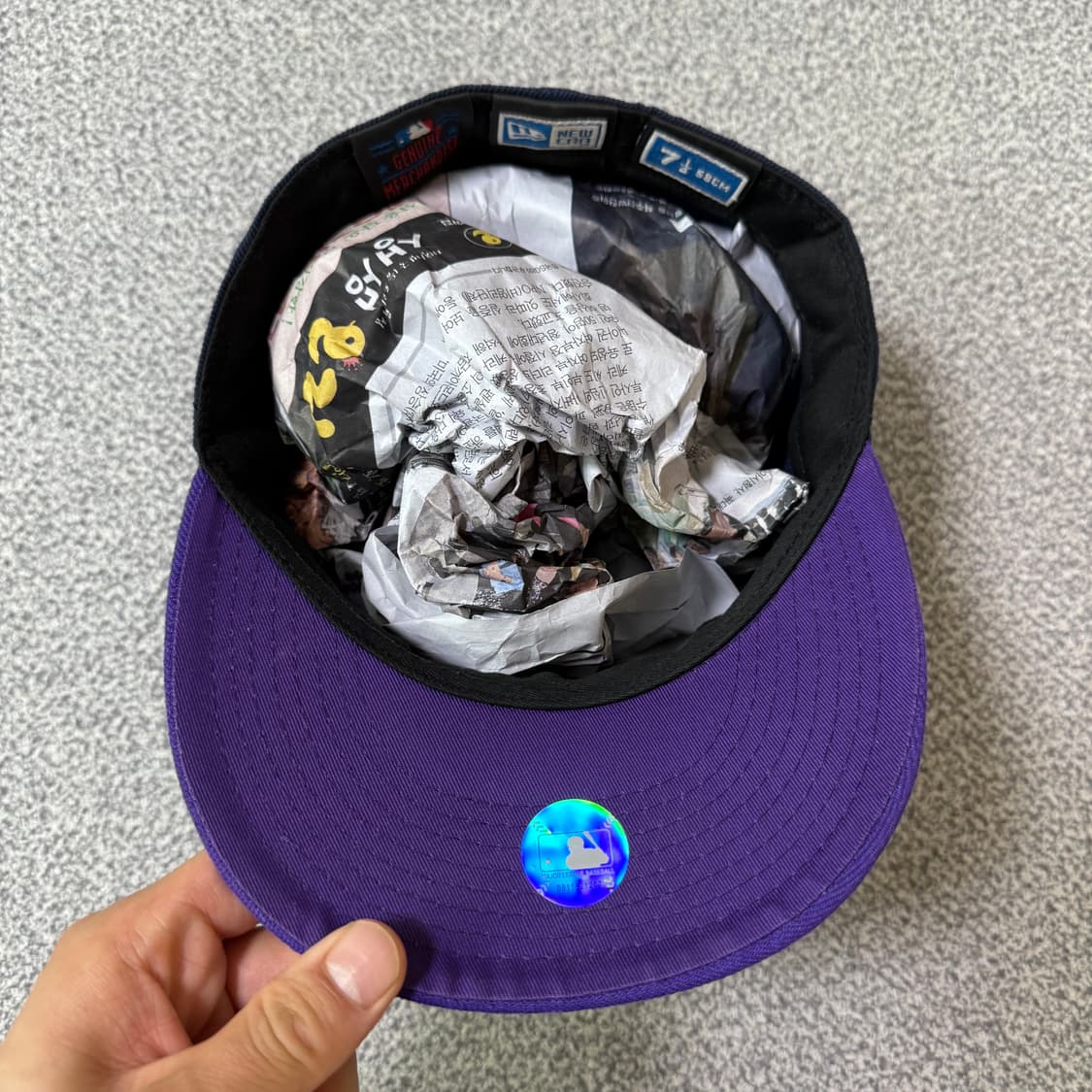 뉴에라 59FIFTY 콜로라도 로키스 볼캡 7 1/4 상품이미지7