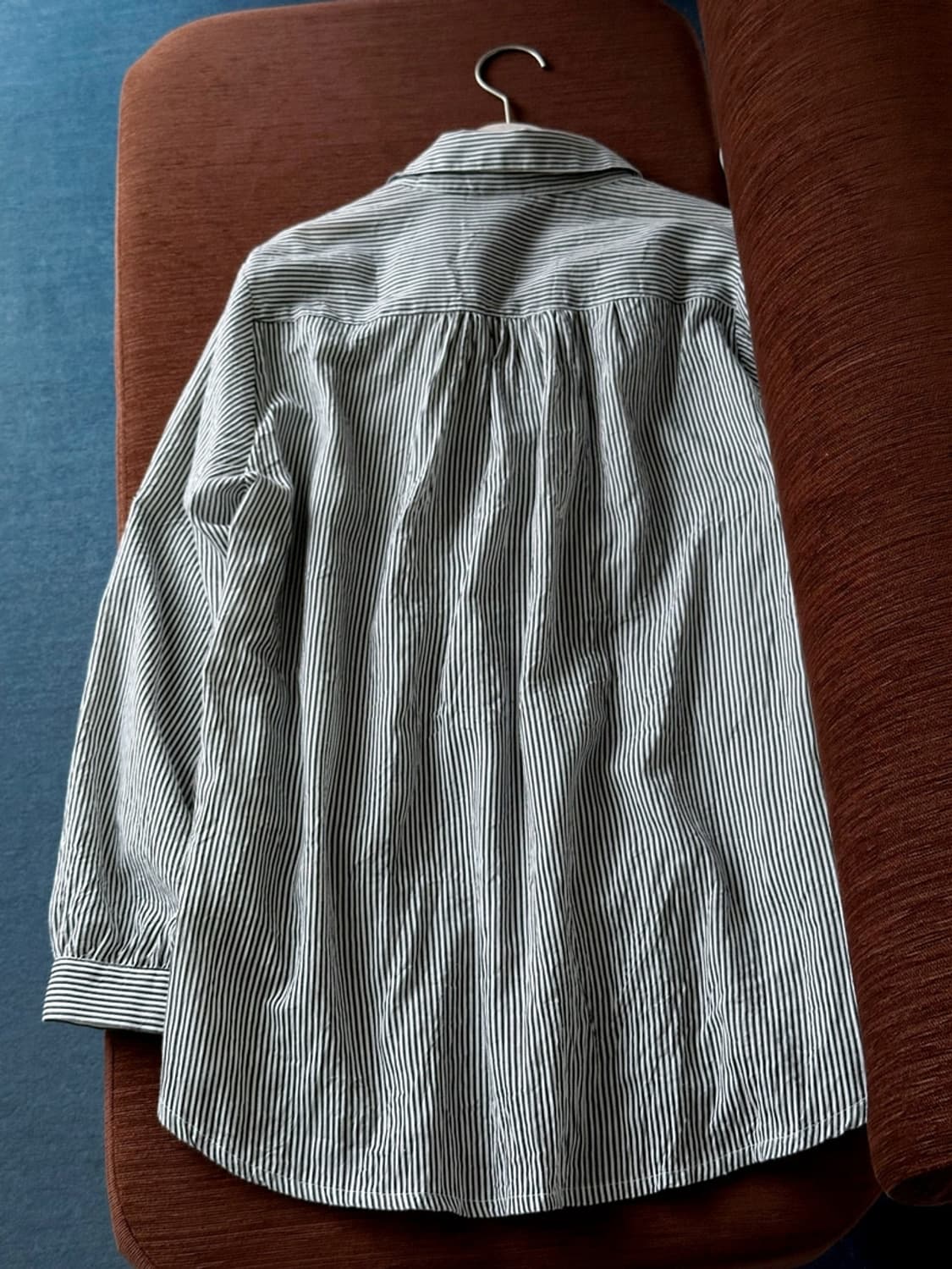Light cotton poly natural fabric tunic s 상품이미지5
