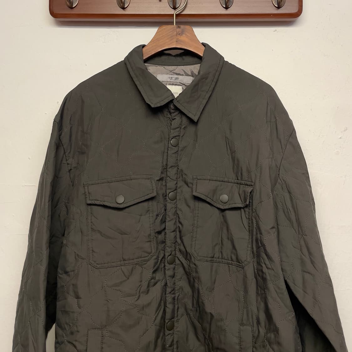 시리즈 루즈핏 셔츠 자켓   상품이미지3