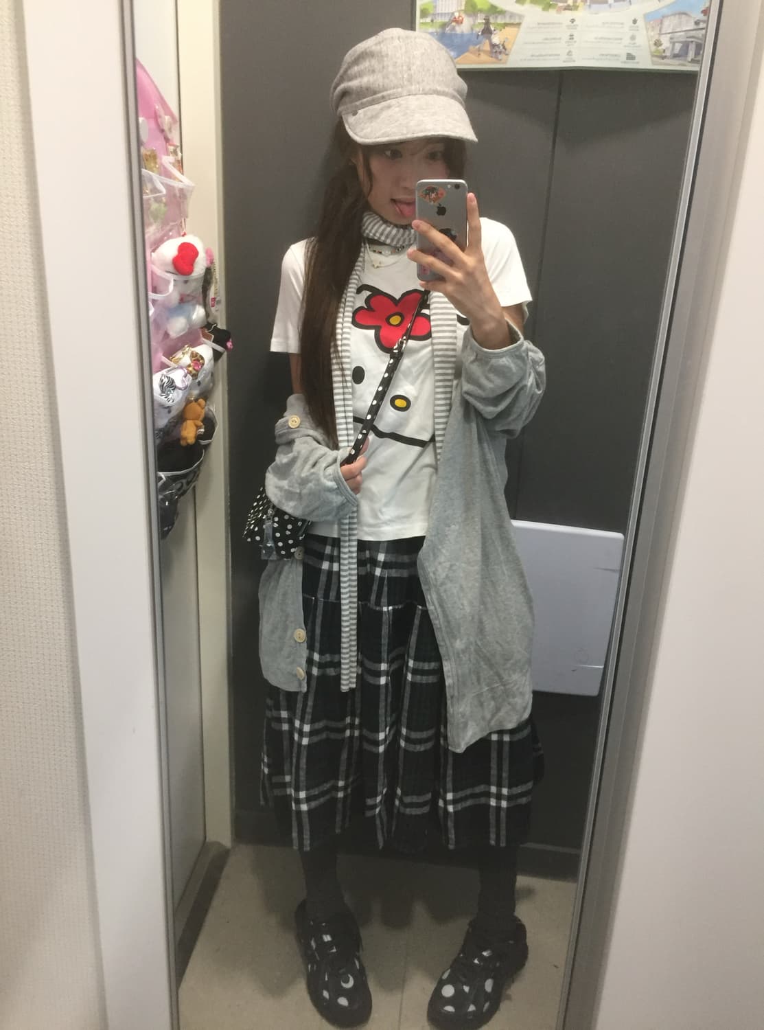 헬로키티 데일리 너드 니혼진 모리 코디세트 상품이미지4