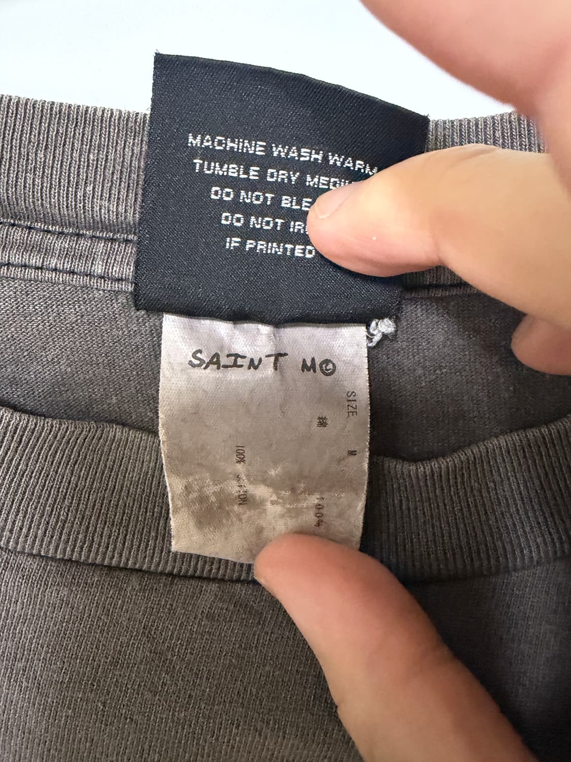 [M] 세인트미카엘 마릴린맨슨 오마주 비전 티셔츠 상품이미지4