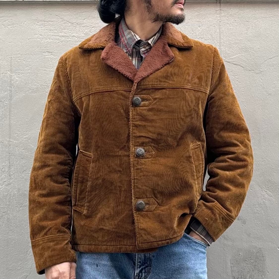 70년대 미국 시어스 오크브록 코듀로이 자켓 상품이미지9