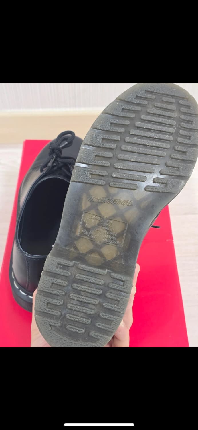 닥터마틴 1461 스무스 화이트 스티치(ws) uk6 상품이미지3