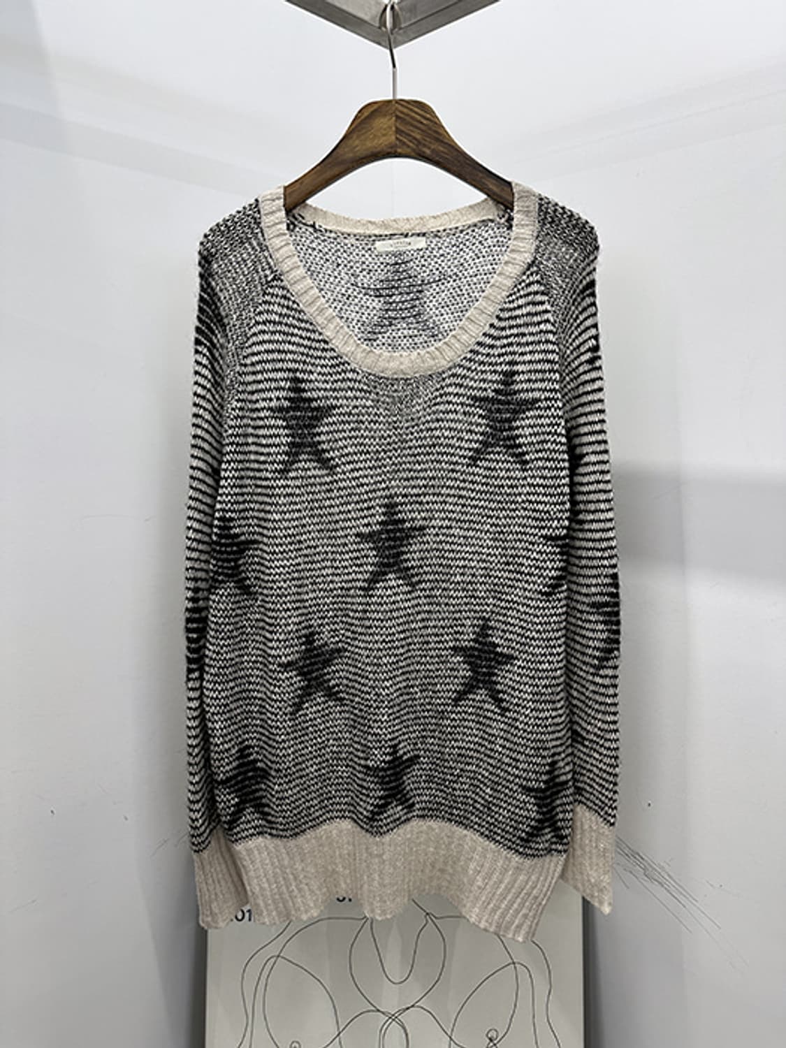 LIPSTAR_ mohair blend (loose fit) 상품이미지1