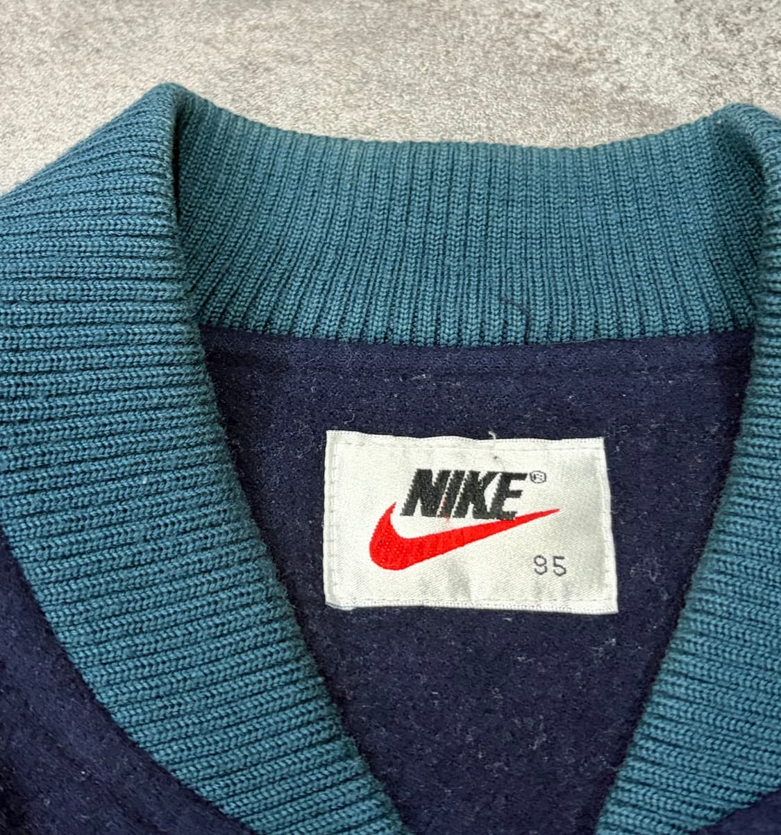 90s 나이키 백 스우시 스펠아웃 바시티 자켓 상품이미지7