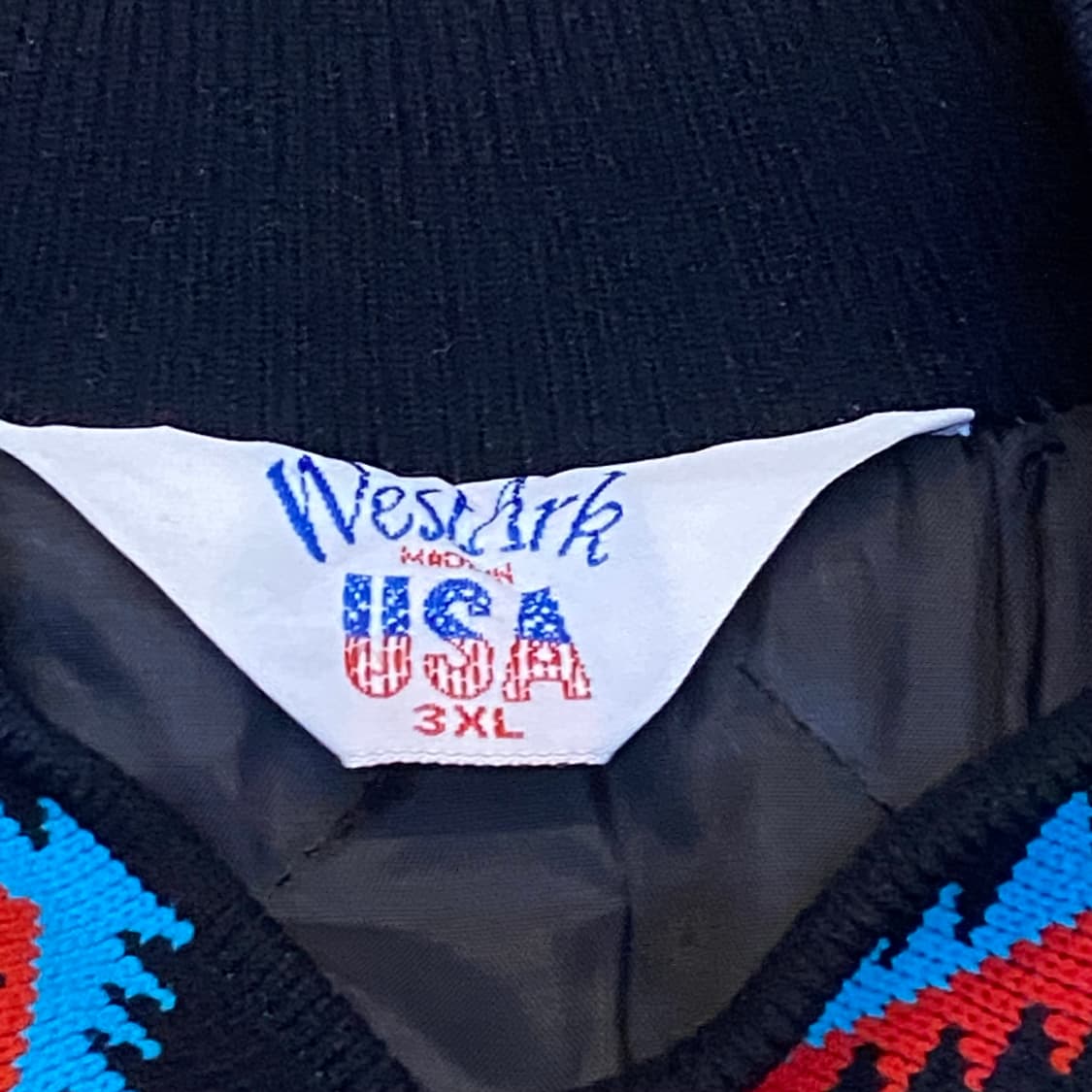 새상품급 90s Made in USA 빈티지 패딩점퍼 블루종 항공점퍼 상품이미지8