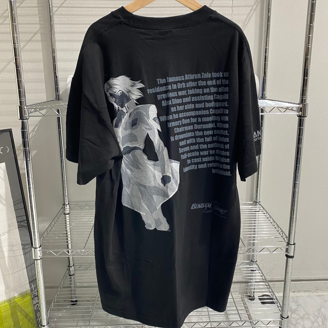 데스티니 건담 00s 빈티지 애니메이션 티셔츠 상품이미지2