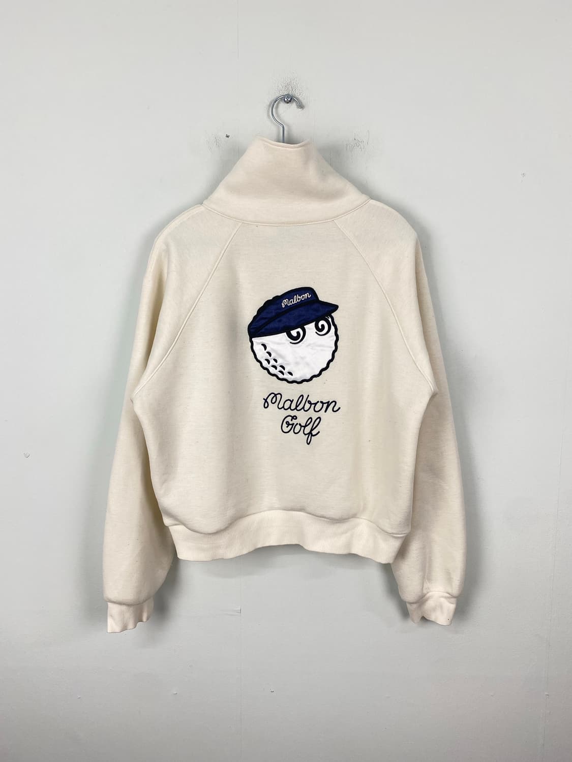 말본 malbon 하프집업 반집업 맨투맨 M <528> 상품이미지1