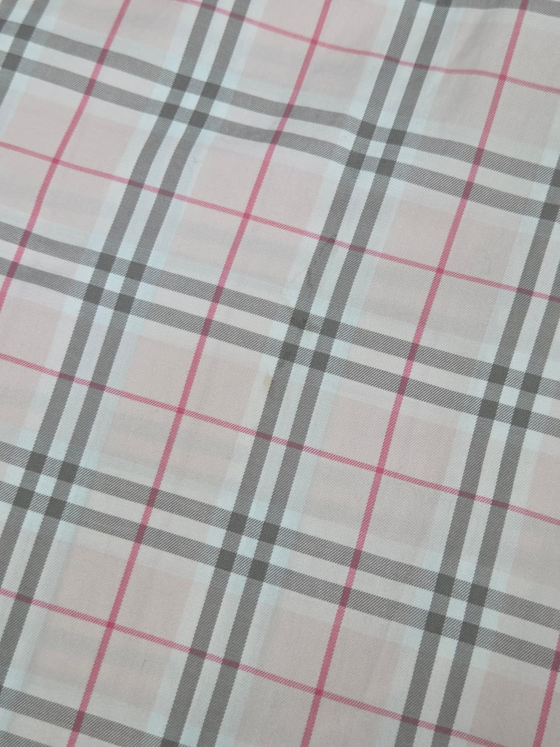 [버버리] 런던 체크 코튼 반팔 셔츠 | S00114 상품이미지8