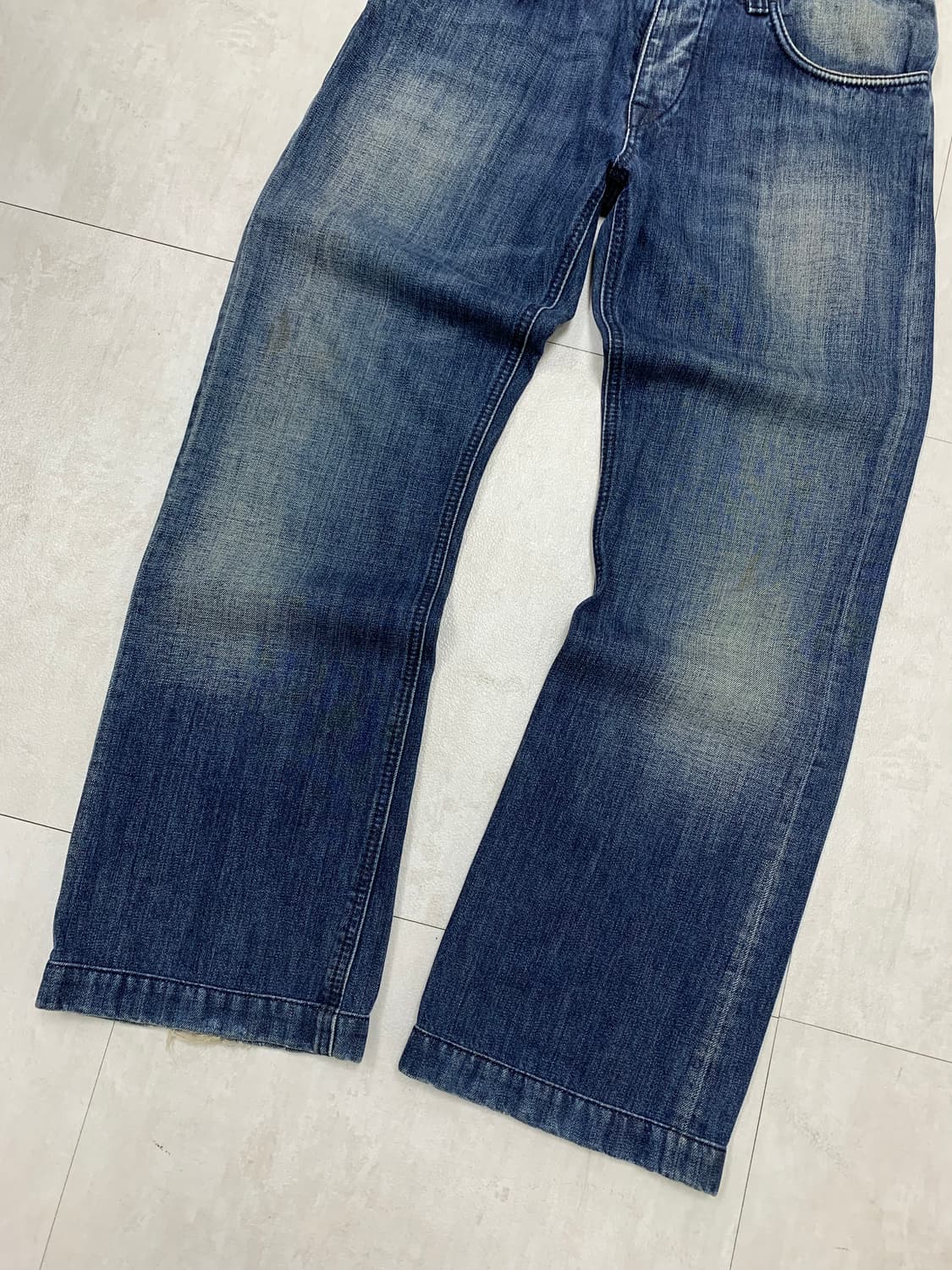 아르마니 익스체인디 데님 워싱 팬츠 #663 상품이미지3