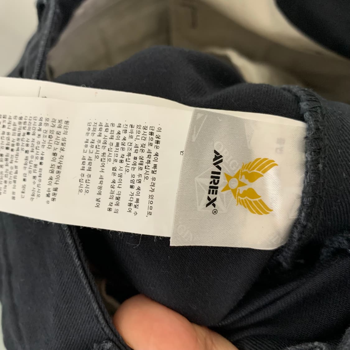 아비렉스 34인치 빈티지 남성 블랙 카고 팬츠 바지 L 상품이미지7