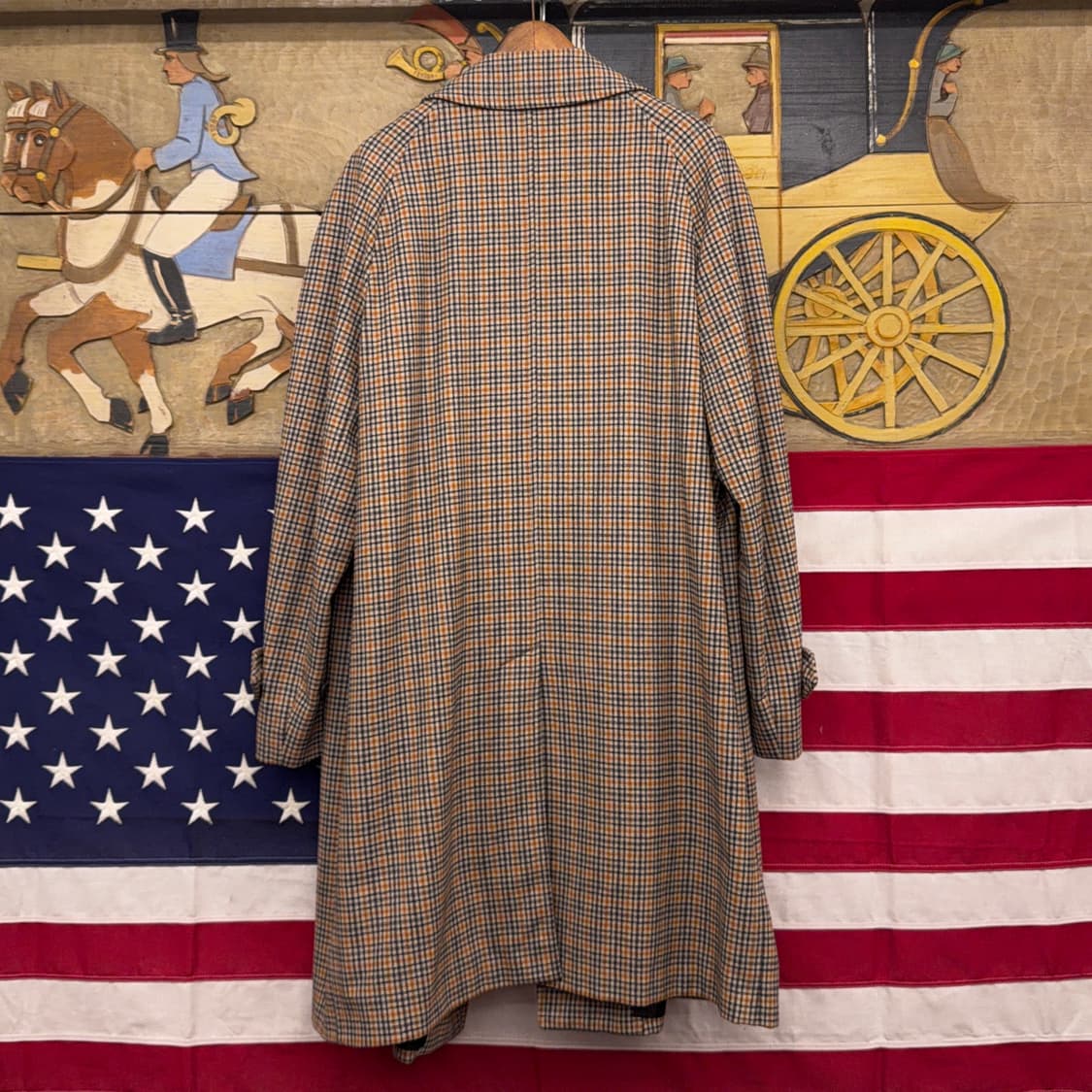 버버리 80s 오리지널 영국제 발마칸 코트 상품이미지4