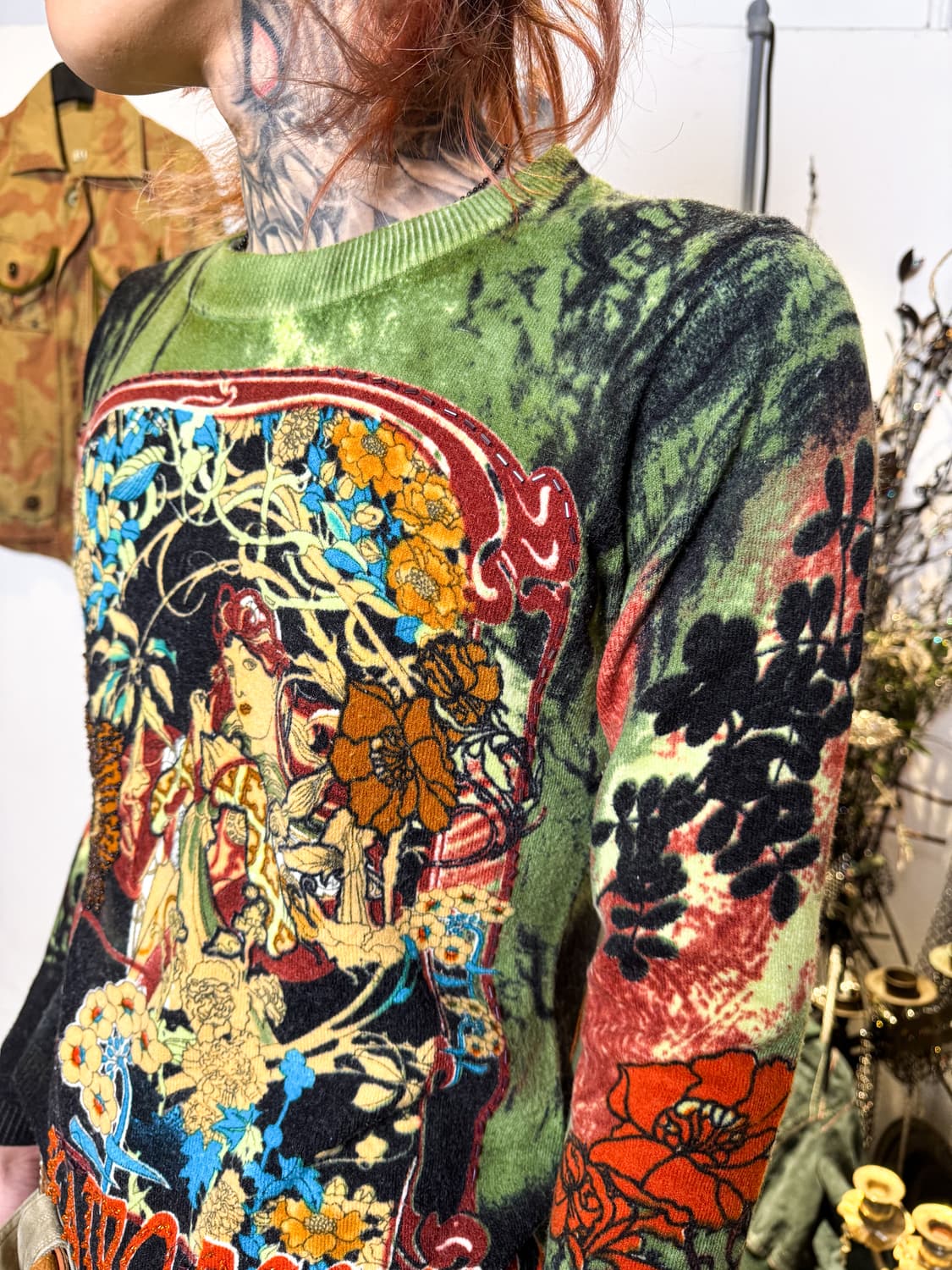 Abstract Print Long Sleeve  상품이미지2