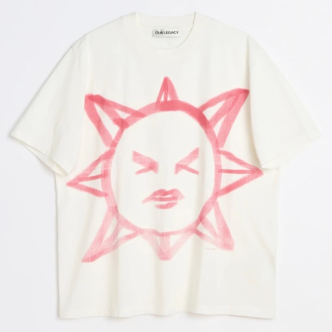 [50] 아워레가시 25ss 스퀸팅 선 박스 티셔츠 반팔 상품이미지1