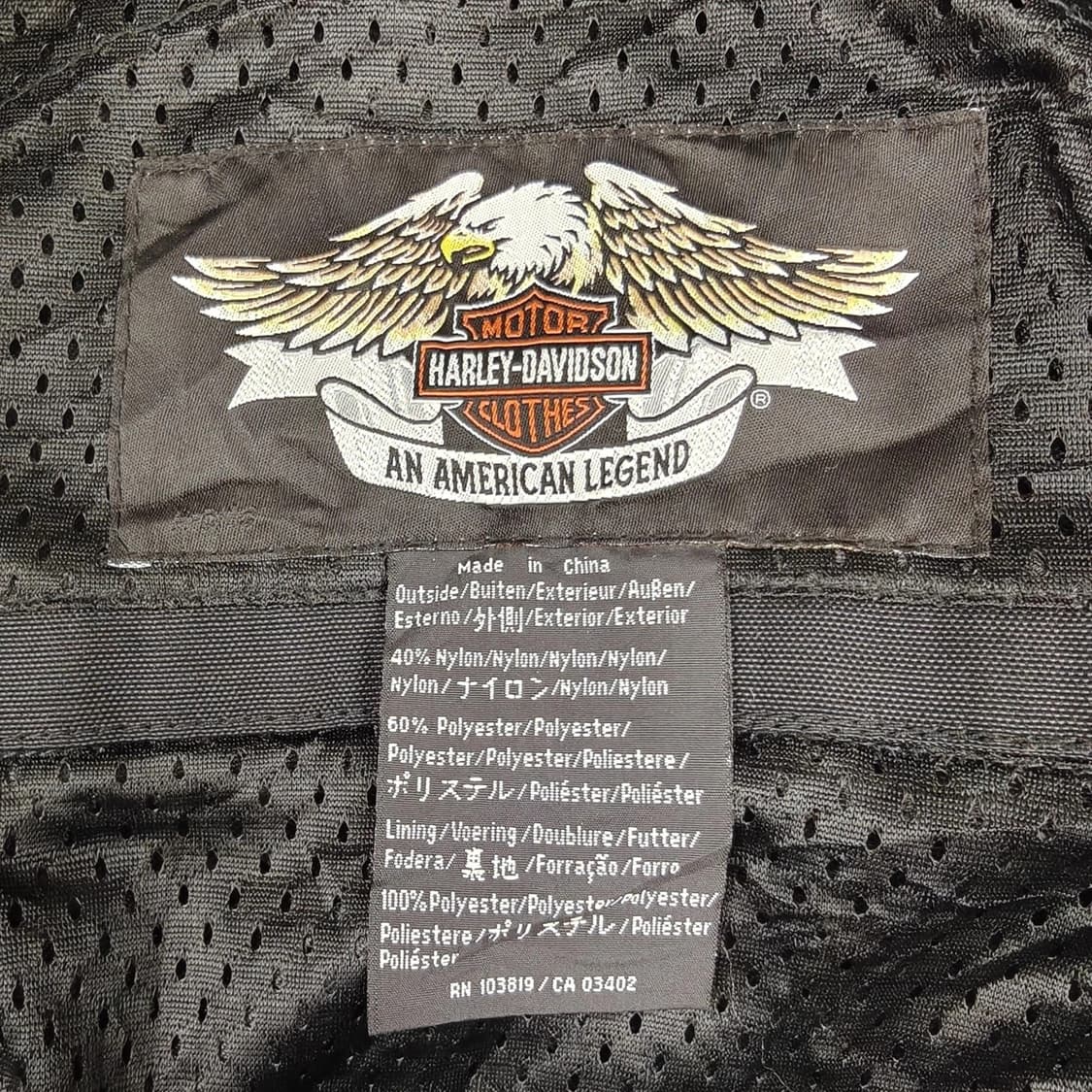 할리데이비슨 메쉬 라이딩 자켓 상품이미지4