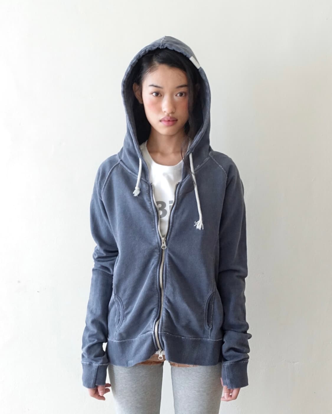 샵페어리 washed lily hoodie 상품이미지1