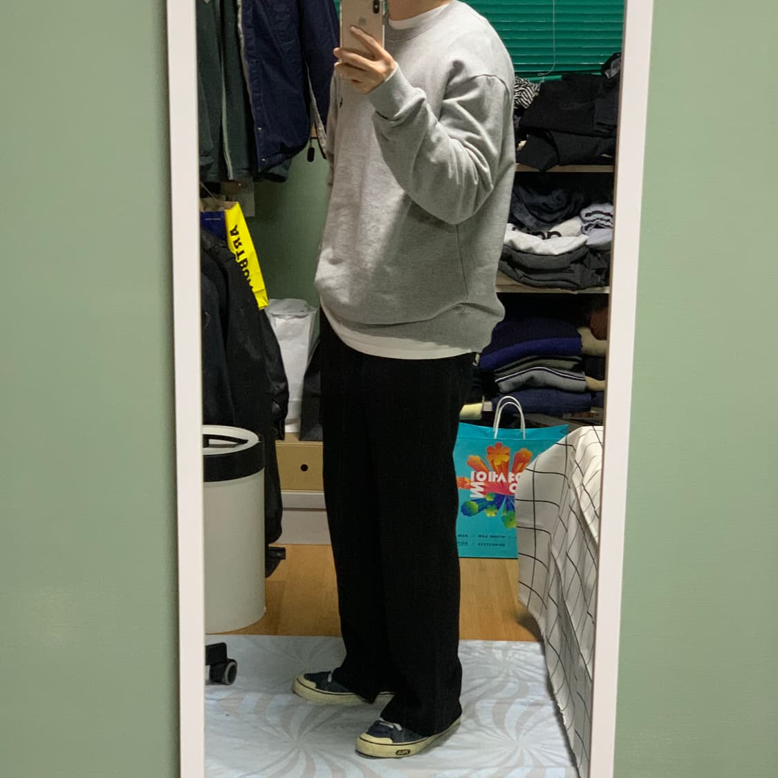 폴로 랄프로렌 그레이 맨투맨(신형정품) 상품이미지4