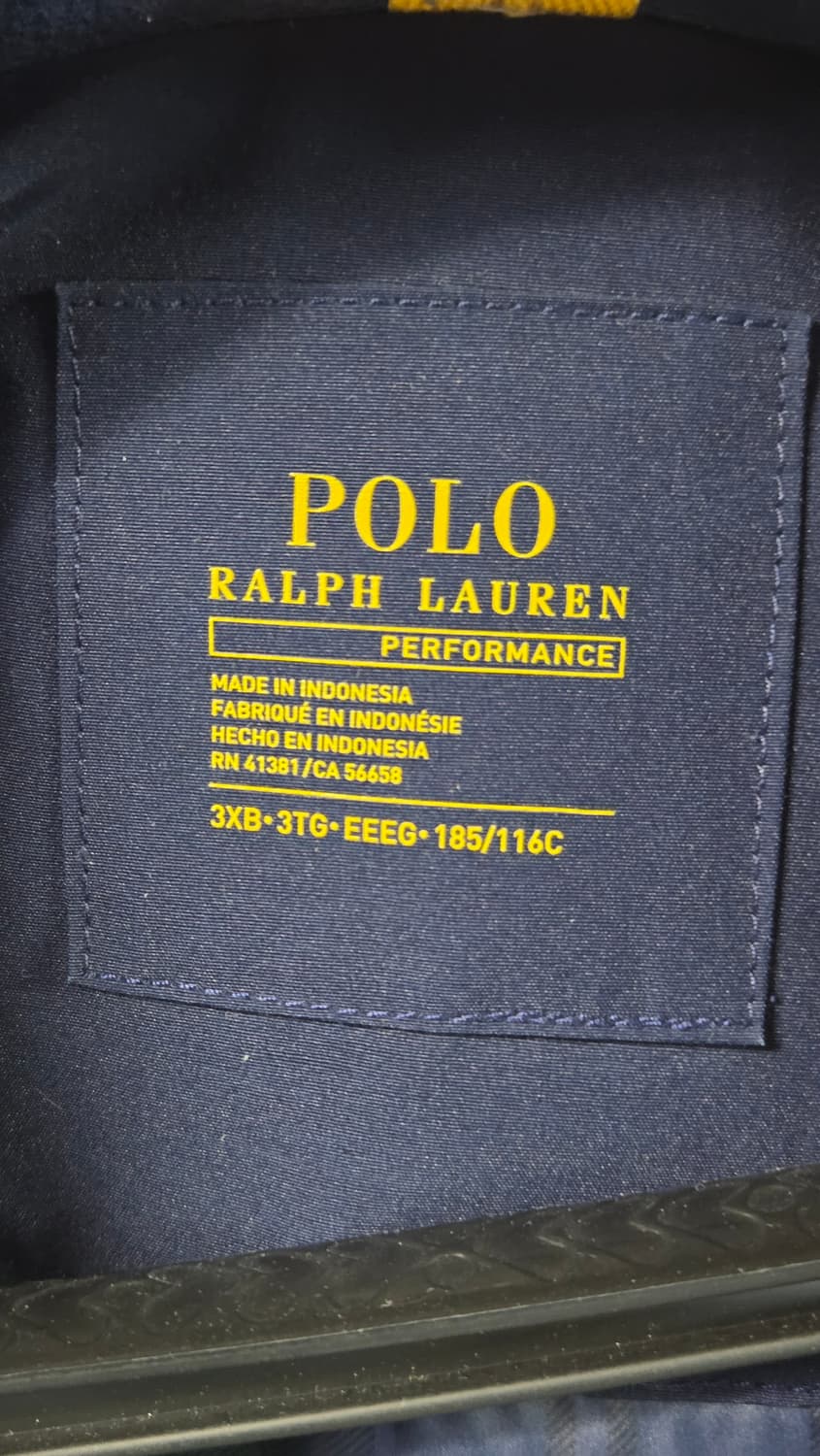 폴로 랄프로렌 Big&Tall 덕다운 파카 네이비 3XB 사이즈 상품이미지4