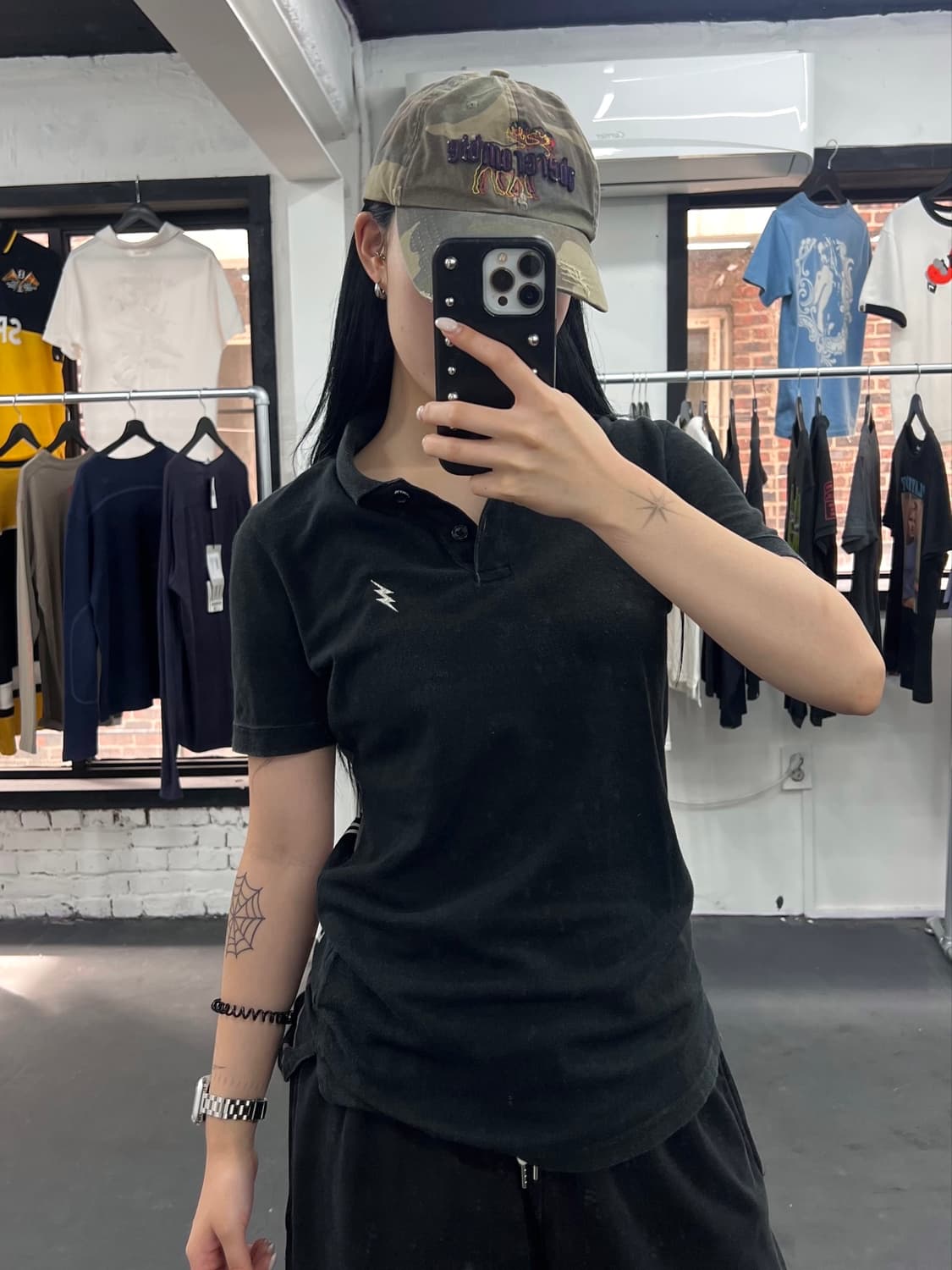 히스테릭 글래머 히스걸 PK 티셔츠 상품이미지3