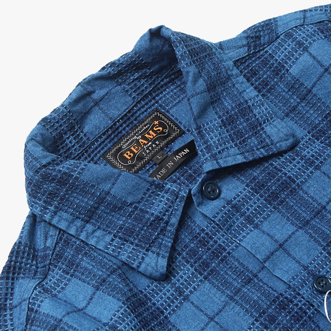  BEAMS PLUS "Blue Check Shirts" 상품이미지5