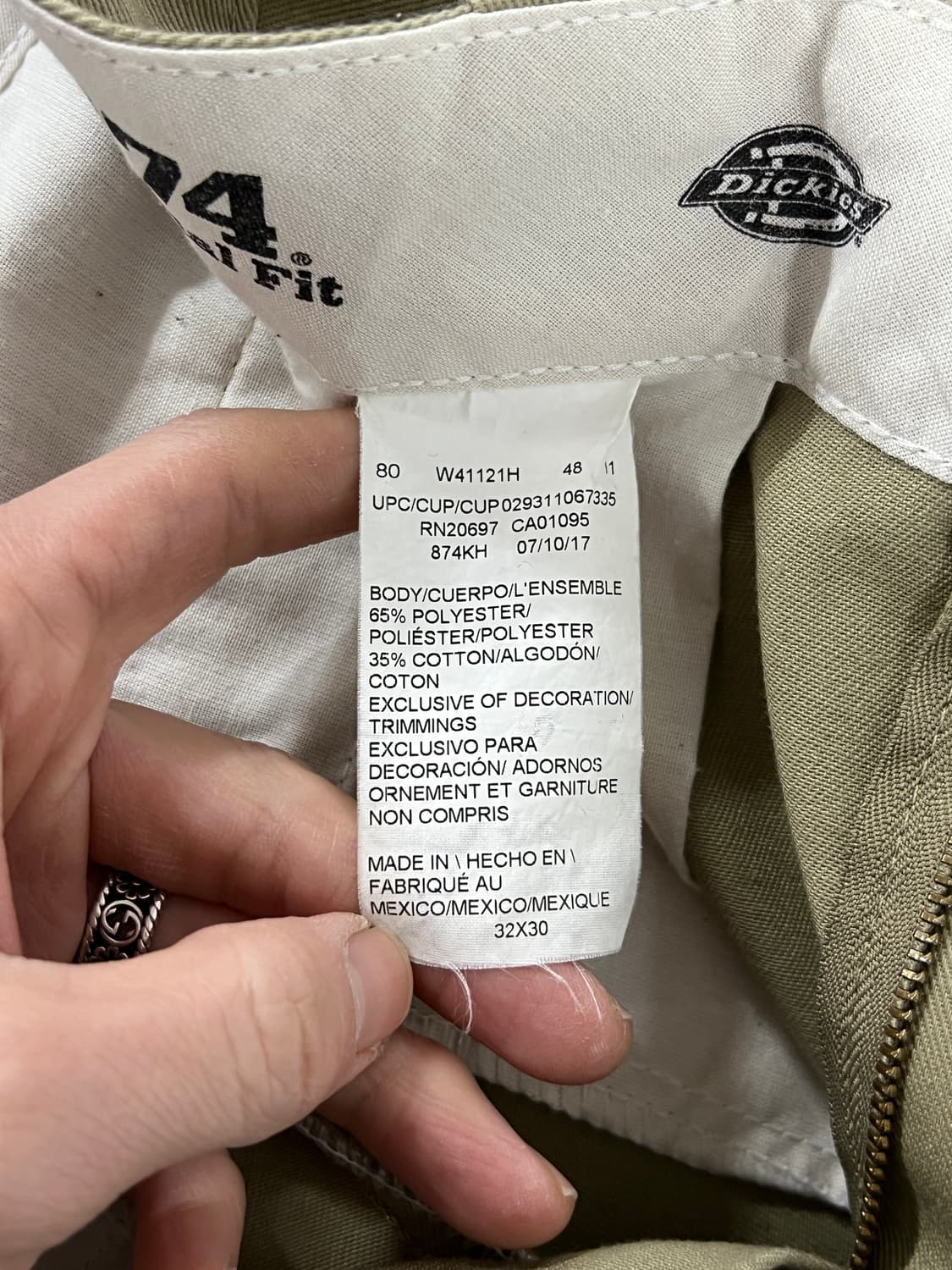 Dickies 디키즈 874 오리지널핏 치노 팬츠 상품이미지7