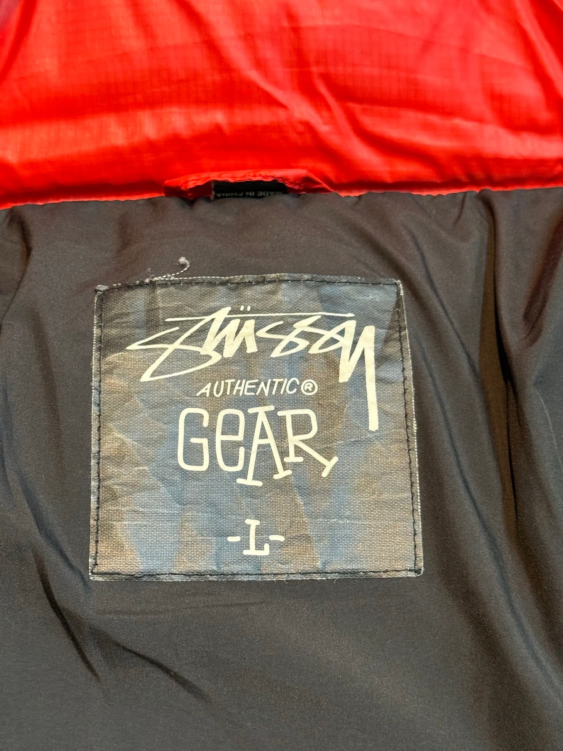 Stussy 스투시 포일 덕다운 패딩 자켓 상품이미지6