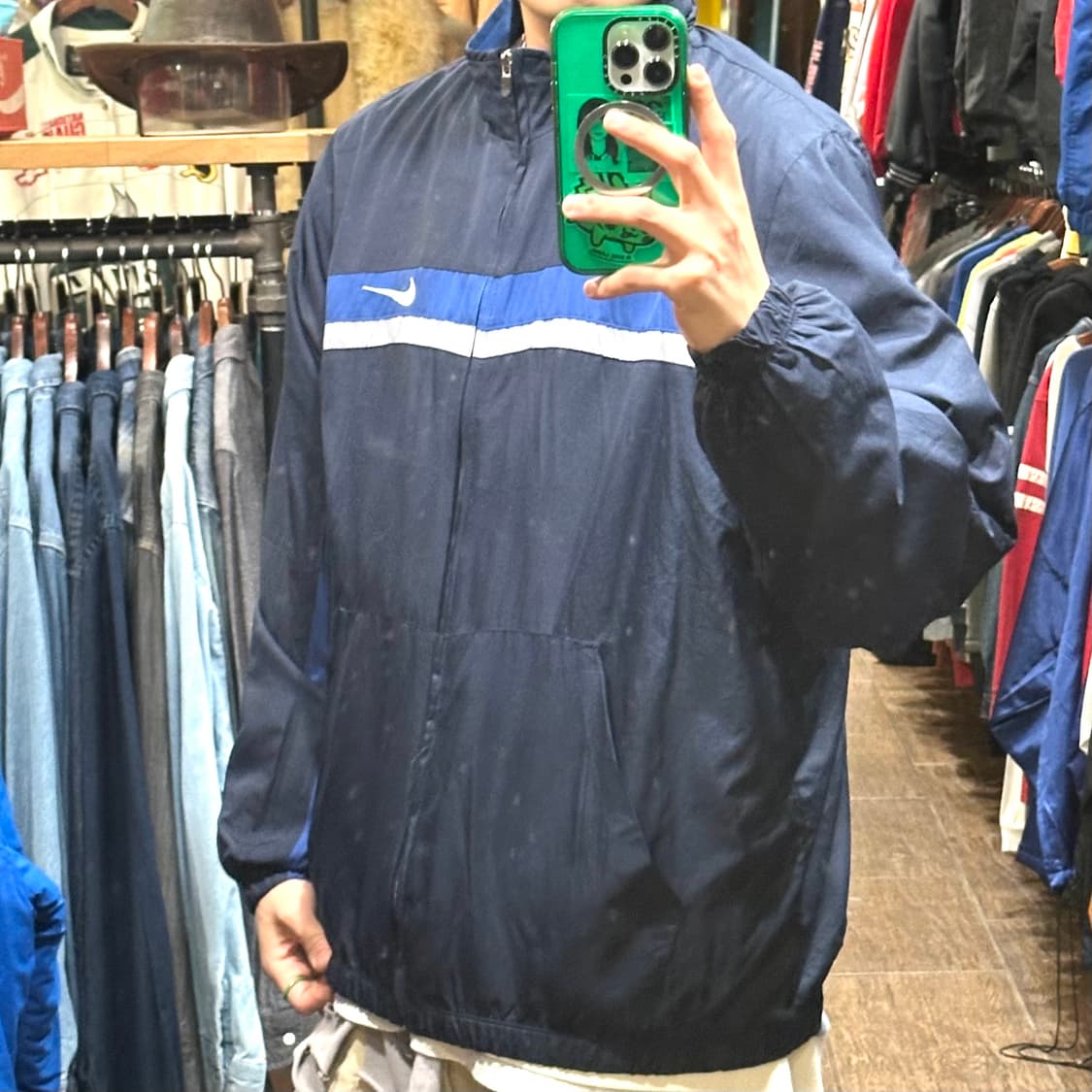[HI] 나이키 바람막이 네이비 상품이미지3