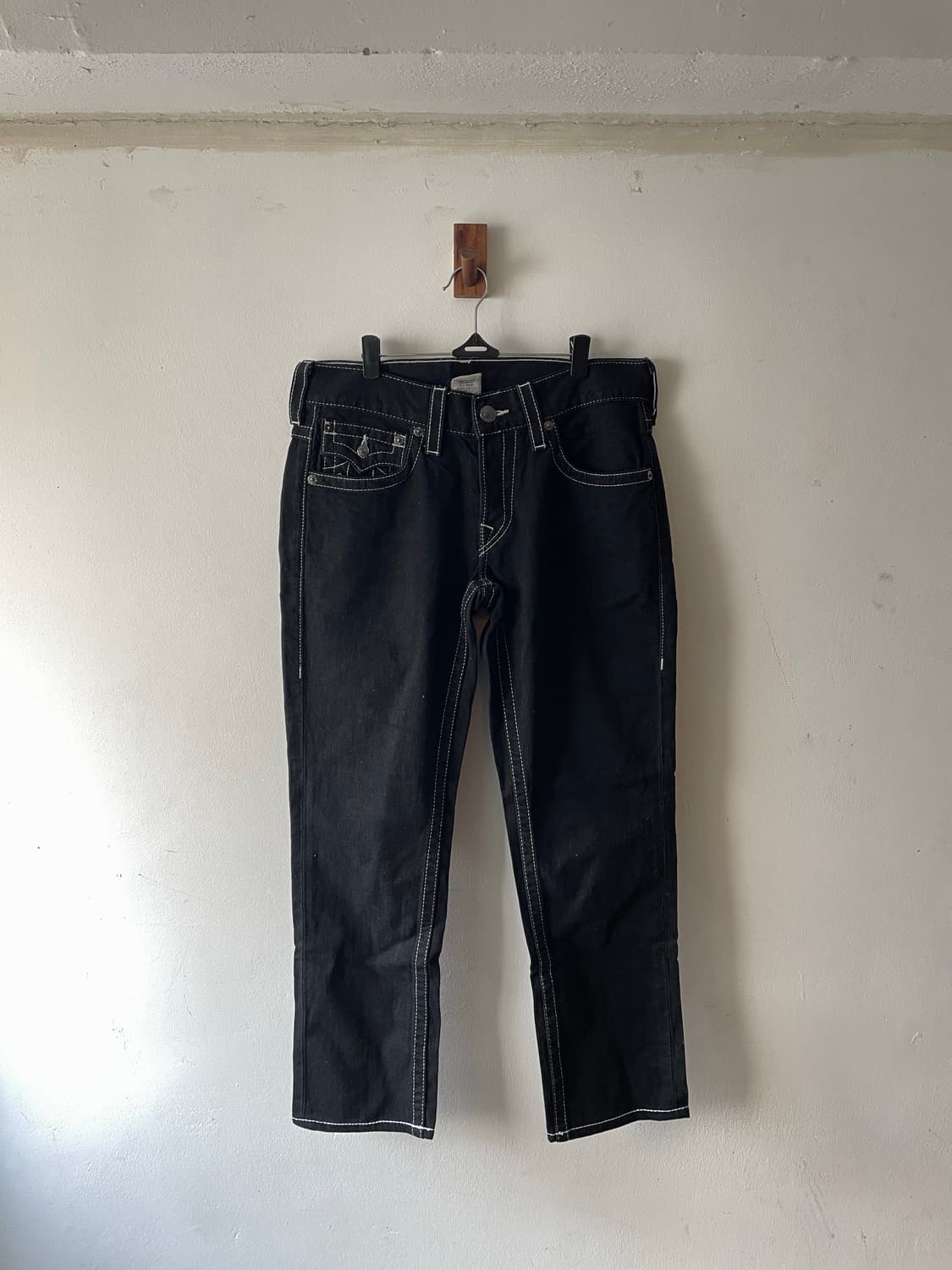 USA Vintage True Religion Balck Jeans 상품이미지2