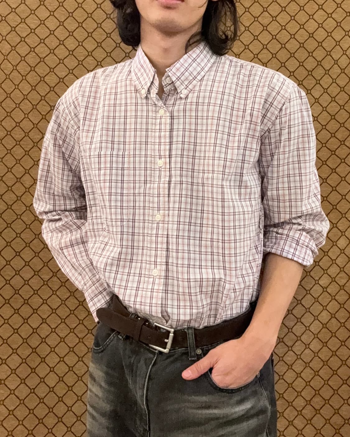 빈티지 체크 셔츠 상품이미지6