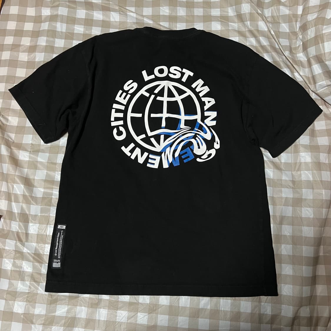 LMC 반팔 M 블루 스트릿 반팔티 검정 빈티지 상품이미지3