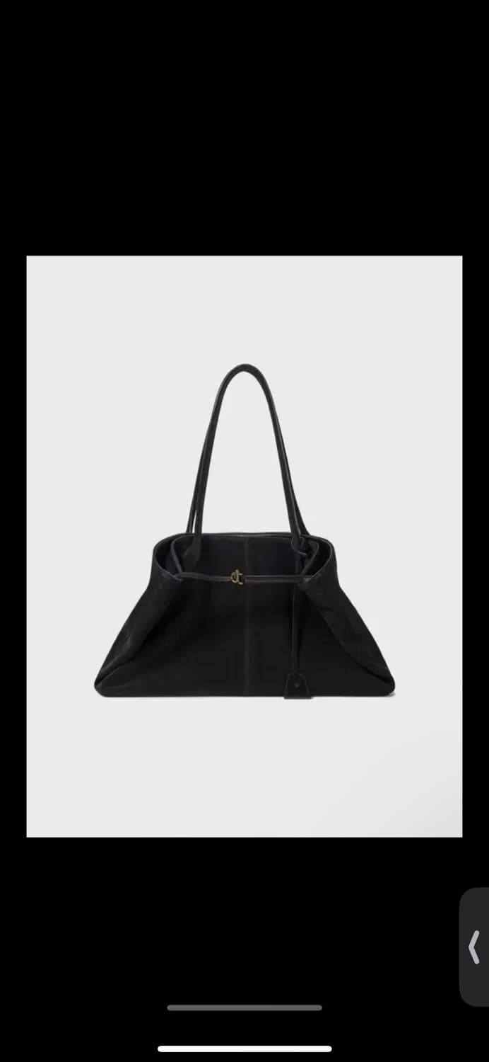 로우클래식 하리콧 블랙 스웨이드 숄더백 상품이미지1